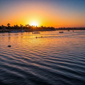 Nile river of Egypt